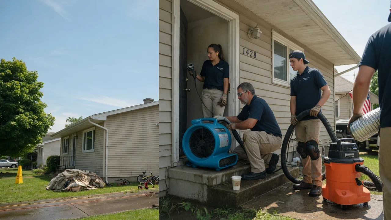 Water Damage Restoration in Hutchinson, PA near me
